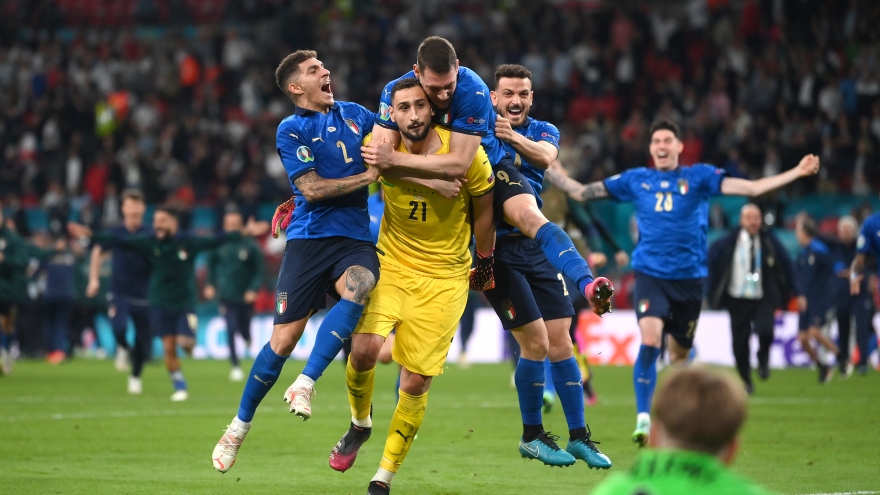 Toàn cảnh: Trận chung kết EURO "siêu kịch tính" giữa Anh và Italia
